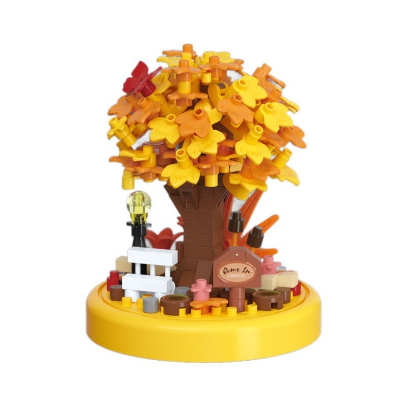 Seasonal Tree House Building Blocks Set Compatible with Lego - Image 5