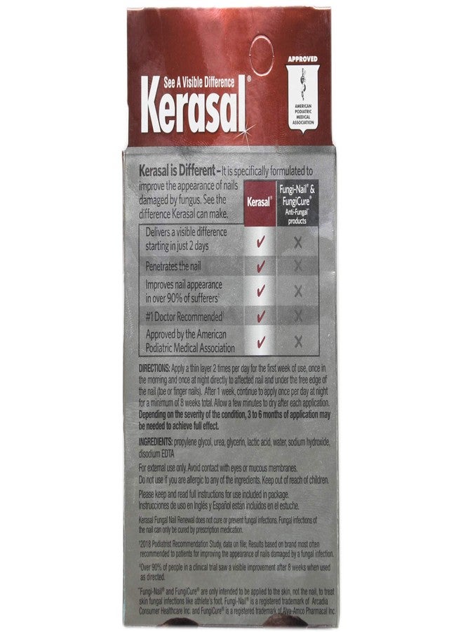 Kerasal Nail Nail Renewal Treatment 10 ML Each (Value Pack Of 3) - Image 2