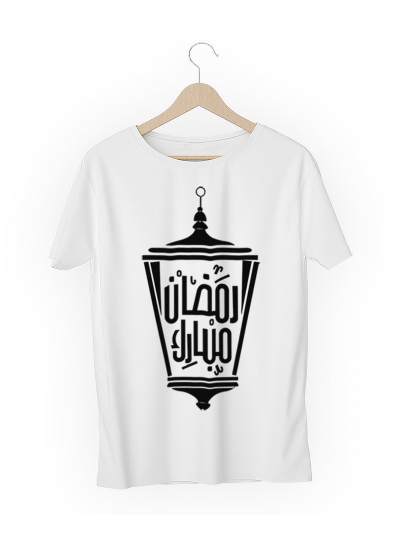 Fashion World Cotton T-shirt Printed with High-quality Ramadan  - Image 3