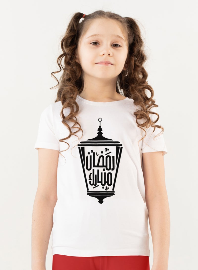 Fashion World Cotton T-shirt Printed with High-quality Ramadan  - Image 1