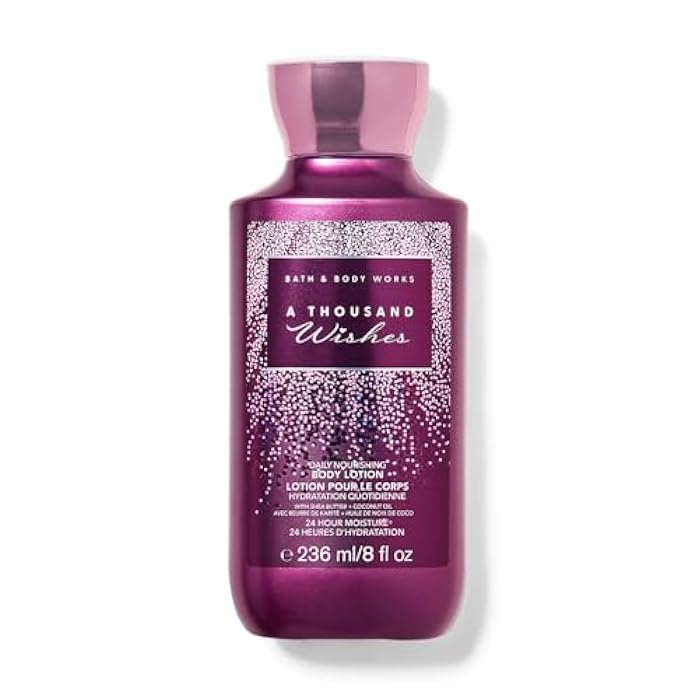 Bath & Body Works Bath and Body Works A Thousand Wishes Daily Nourishing Body Lotion |236 ml / 8 fl oz |Daily Nourishing Body Lotion|Woodsy Fragrance|For Women - Image 1