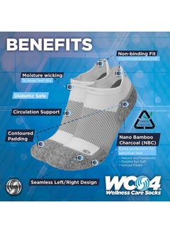 OrthoSleeve Non-binding Diabetic Wellness Socks improve circulation and help with neuropathy, sensitive feet, edema, and swelling  - Image 4