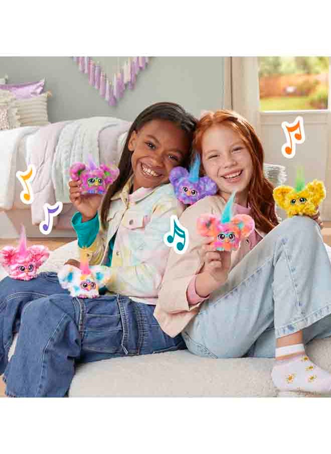 Furby Furby Furblets Hip-Bop Pink and Purple Plush 6 Years Old  - Image 5