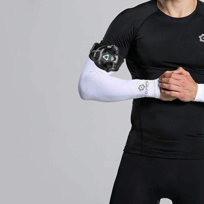 Orzero 1 Set Trackstraps Compatible for HTC Vive Tracker 3.0/HTC Vive Tracker 2017,2018/VRChat TrackBelt Extended Waistband Strap Wristband Strap Anti Skid Tracking for VR and Motion Capture - Image 4