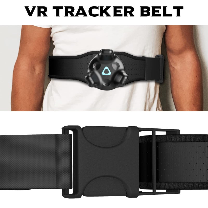 Orzero 1 Set Trackstraps Compatible for HTC Vive Tracker 3.0/HTC Vive Tracker 2017,2018/VRChat TrackBelt Extended Waistband Strap Wristband Strap Anti Skid Tracking for VR and Motion Capture - Image 3