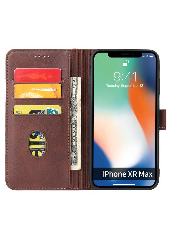 S-TOP Case For iPhone X / XS Calf Texture Buckle Horizontal Flip Leather Case with Holder & Card Slots & Wallet - Image 3