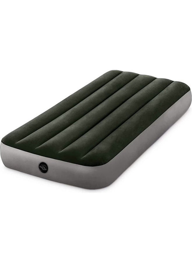 INTEX Junior Twin Dura-Beam Prestige Downy Airbed microfiber Green 191 x 76 x 25cm - Image 3