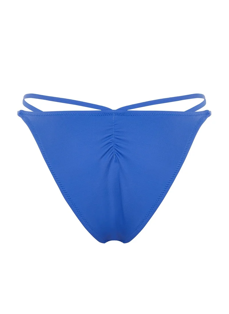 trendyol Strappy High Leg Bikini Bottom