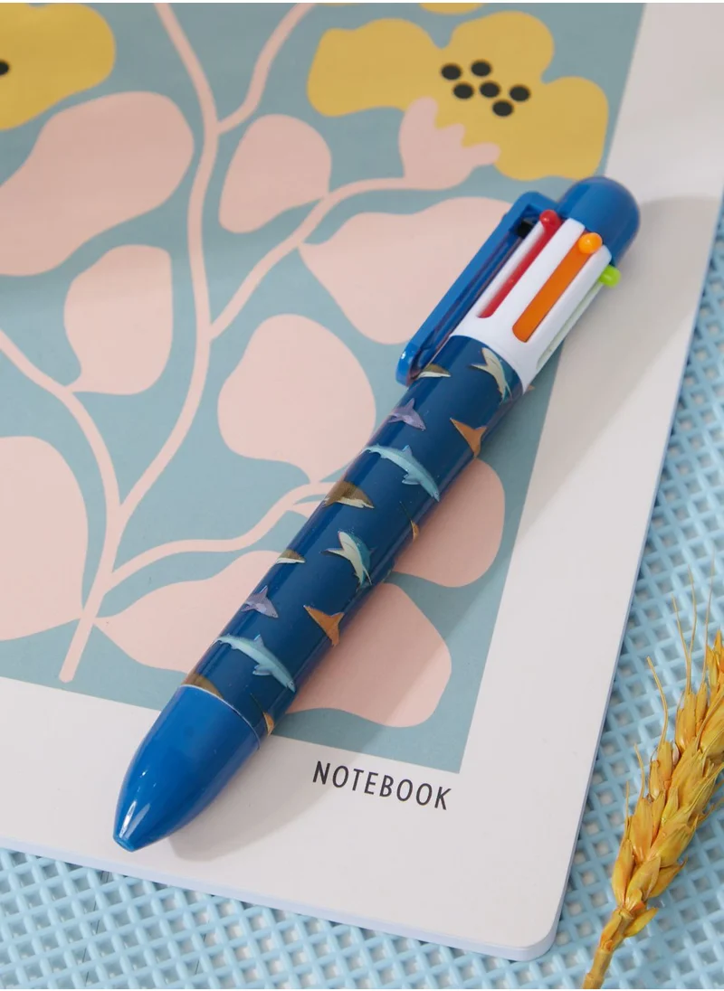 Rex London Sharks Six Color Pen