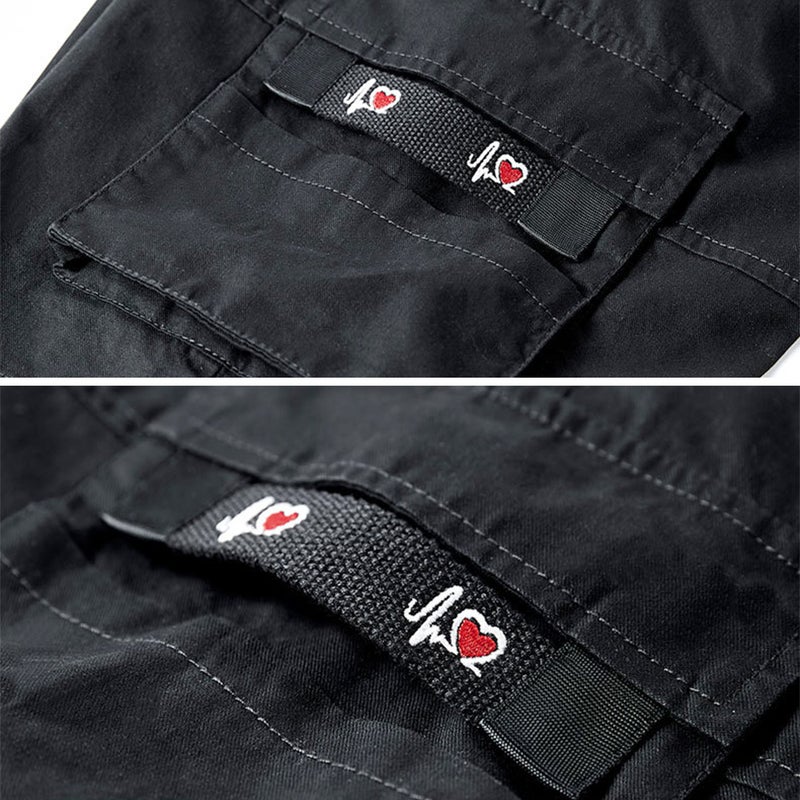 👕 شورتات رجالية صيفية مريحة قابلة للتنفس مقاس XL أسود - Image 5