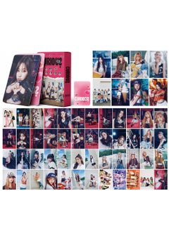 زد Integrated small card KPOP Korean Wave photo card 55 boxed DIY collection IVE support UNIS small card -CURIOUS 
