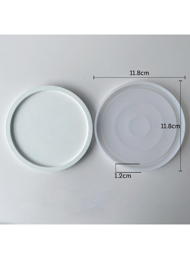 Oval Tray Cement Silicone Molds DIY Flower Pot Concrete Plaster Mould Coaster Crystal Mould Gypsum Mold Home Decor Craft - Image 3