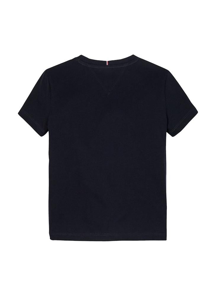 TOMMY HILFIGER - Kids Tommy Script Ss T-Shirt - Image 1
