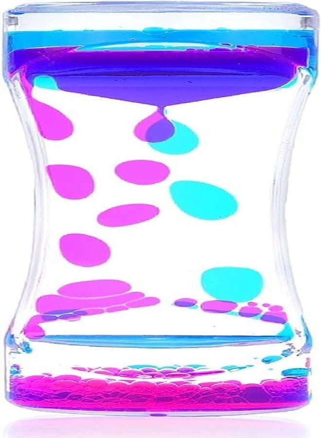 Dino's DINOS Liquid Motion Bubbler Timer Sensory Toys for Relaxation, Water Motion Timer Fidget Toy Anxiety Toys for All Age,drip Oil Motion Bubble Sensory Play for Office Home Table Decoration (1 Pack) - Image 1