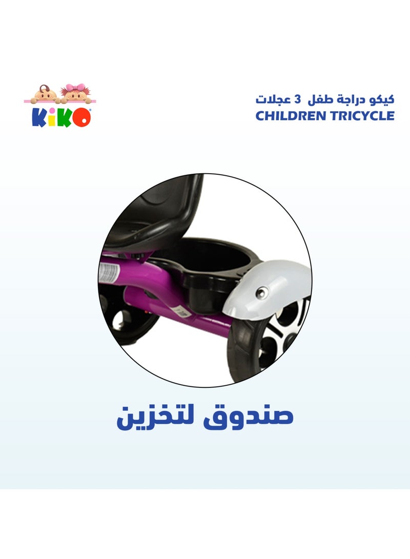 Kiko Children Tricycle 5 Pc - Pink - Image 4