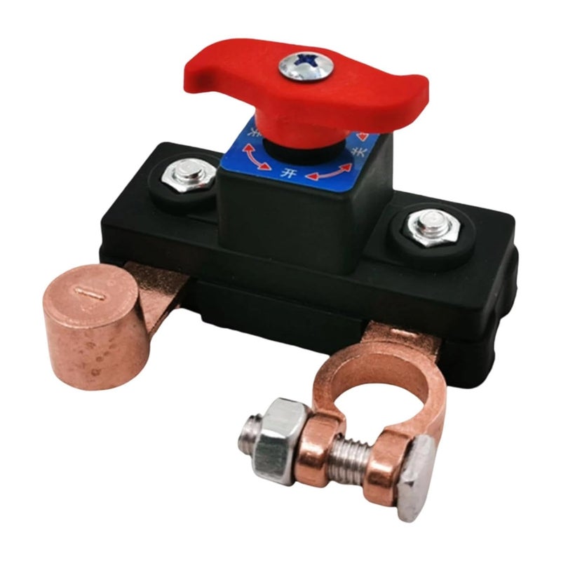 مفتاح فصل بطارية نحاسي ثقيل للسيارة والقارب والشاحنة والعربة السكنية - Image 2