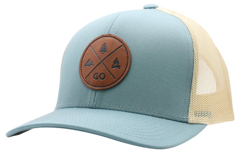 LINDO Trucker Hat - GO Outdoors (Sky Blue) - Image 2
