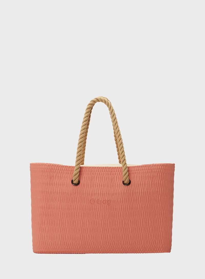 O bag Beach Tote Bag
