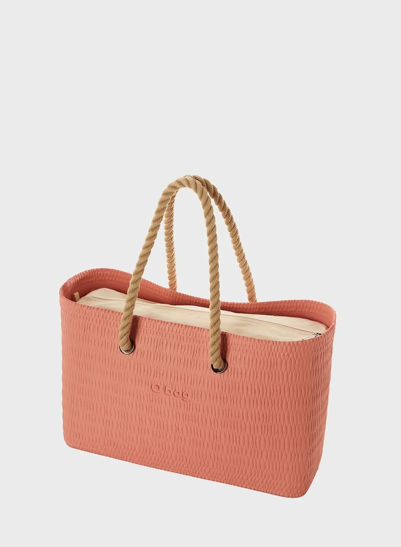 O bag Beach Tote Bag