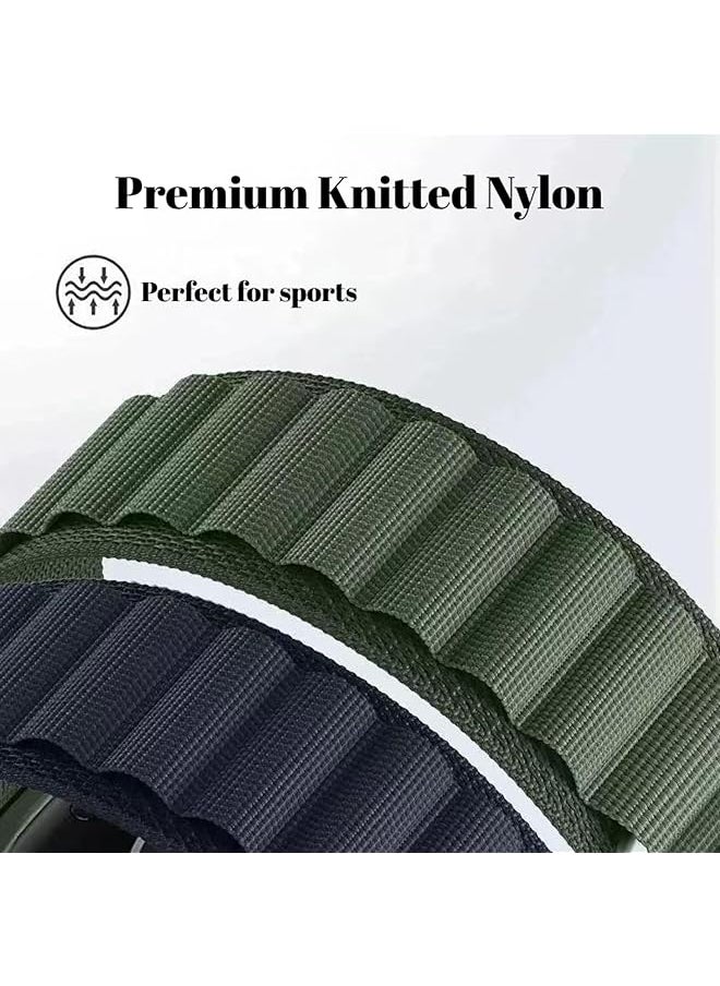 erorex - Nylon Band Compatible With Huawei Watch Fit 3 2024 Strap Alpine Loop Sports Wristband Replacement Breathable Nylon Material Band For Huawei Watch Fit 3 2024 Women Men - Image 1
