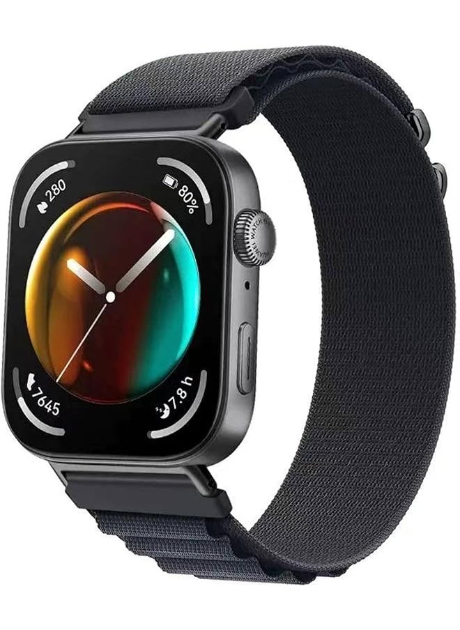 erorex - Nylon Band Compatible With Huawei Watch Fit 3 2024 Strap Alpine Loop Sports Wristband Replacement Breathable Nylon Material Band For Huawei Watch Fit 3 2024 Women Men - Image 1
