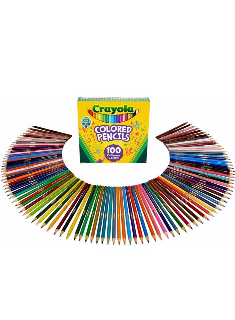 Crayola Colored Pencils 100 Pieces - Image 1