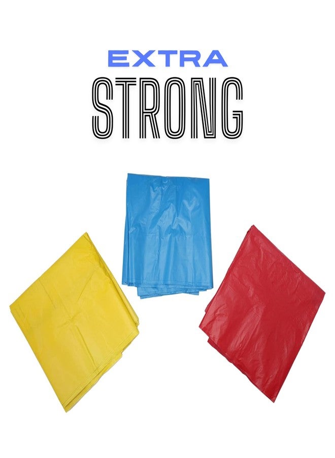 BESURAKSHIT Bio Hazard/Bio-Medical Waste Bag (21x24 Inch, Red-20, Blue-20, Yellow-20) Pack of 60 - Image 3