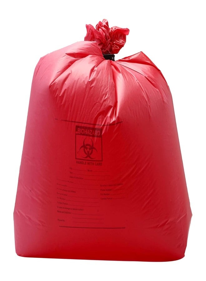 BESURAKSHIT Bio Hazard/Bio-Medical Waste Bag (21x24 Inch, Red-20, Blue-20, Yellow-20) Pack of 60 - Image 5