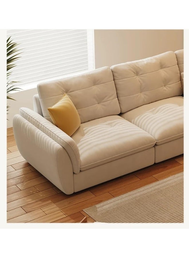 Comfynest أريكة عصرية مبطنة مع ذراع علوي ووسائد - Image 5