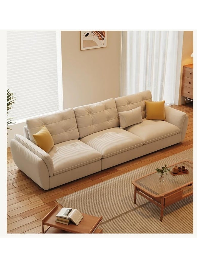 Comfynest أريكة عصرية مبطنة مع ذراع علوي ووسائد - Image 1