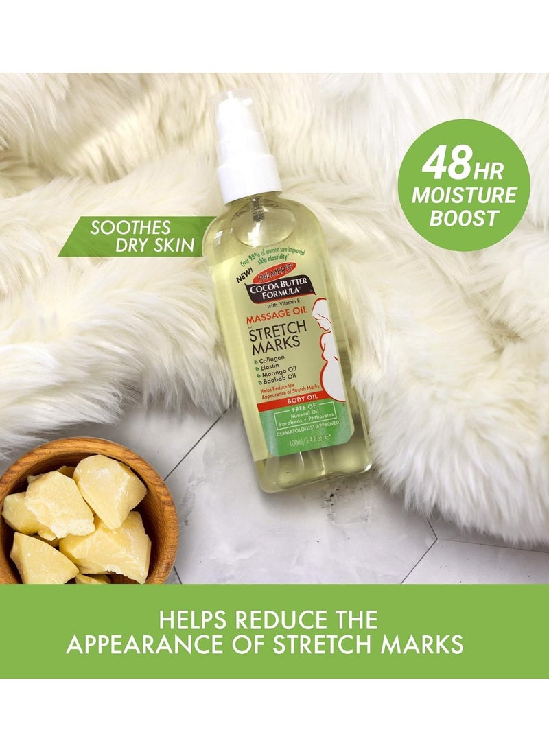 PALMER'S - Palmer'S Massage Oil For Stretch Marks 100 ml - Image 1