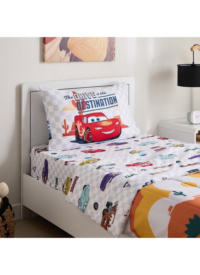 Home Box - Cars 2-Pieces Ready for Road Single Comforter Set 135 x 220 cm - Image 1