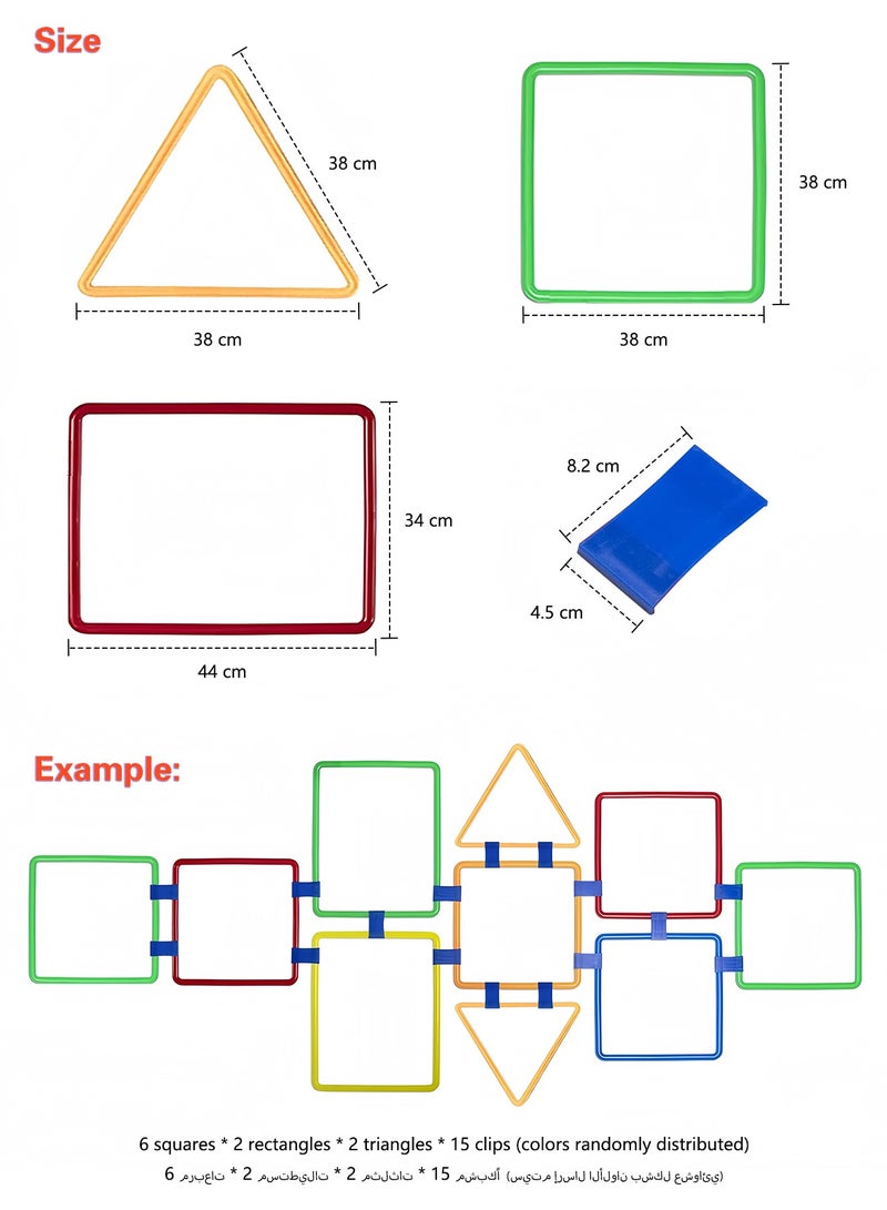 Sunnaltree Hopscotch Ring Game, Kids Outdoor Game, Indoor Outdoor Play for Kids, Educational Play, Develops Hand Eye Coordination Skills, Fun Party Game for Family, Friends, School Yard Games, Group Games (27PCS) - Image 3