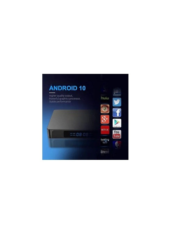 Generic - Android TV Box Android 10 Pro Smart TV Box Dual WiFi BT 2Go+16Go Allwinner 4K. - Image 1