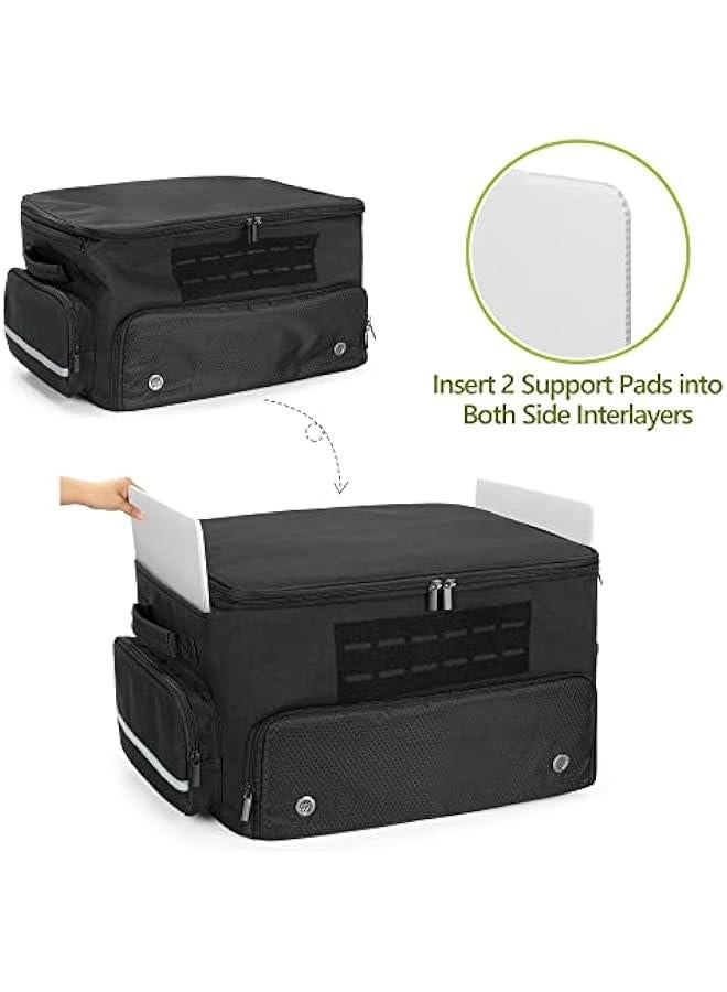 Arabest Golf Car Locker Organizer with Shoe Compartment for US Mens 16, Storage for Balls, Tees, Clothes, Gloves, Accessories - Image 4