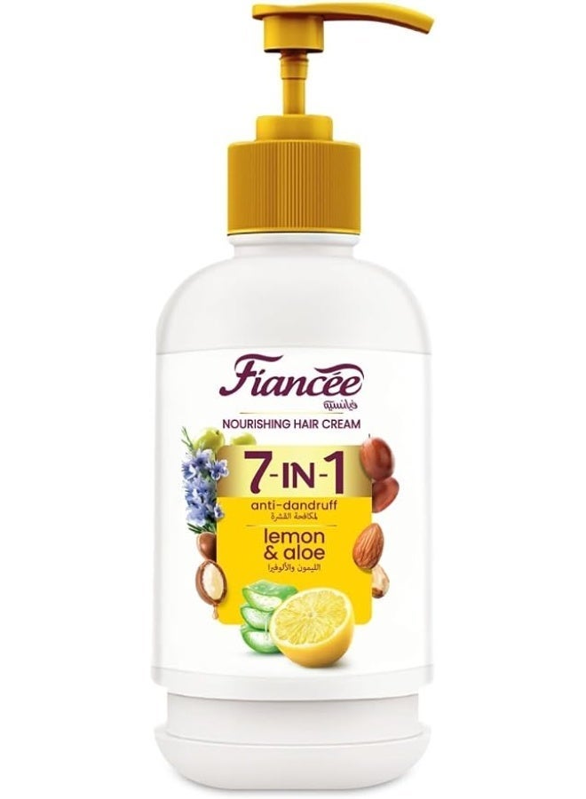 FIANCEE Fiancée 7-in-1 Hair Food Cream with Lemon & Aloe, 240ML - Image 1