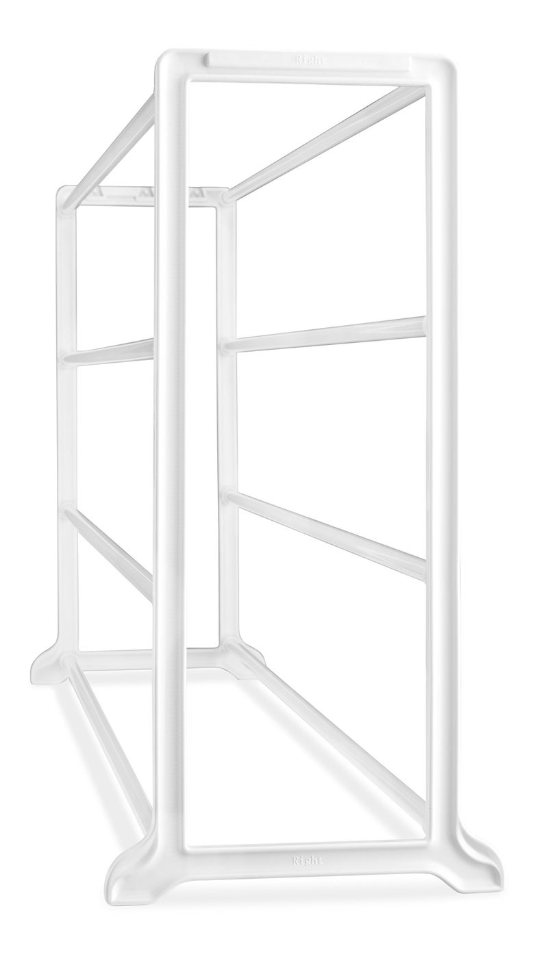 Whitmor 4 Tier 20 Pair Floor Shoe Rack - White - Image 5