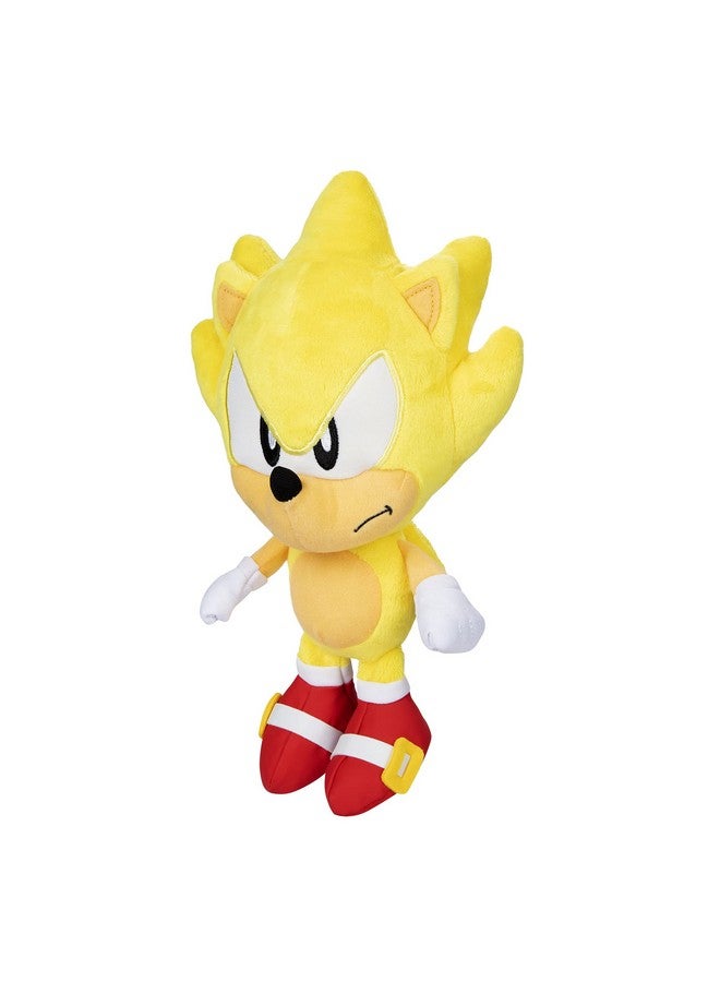 Sonic The Hedgehog-Plush 9-Inch Super Sonic Collectible Toy - Image 4