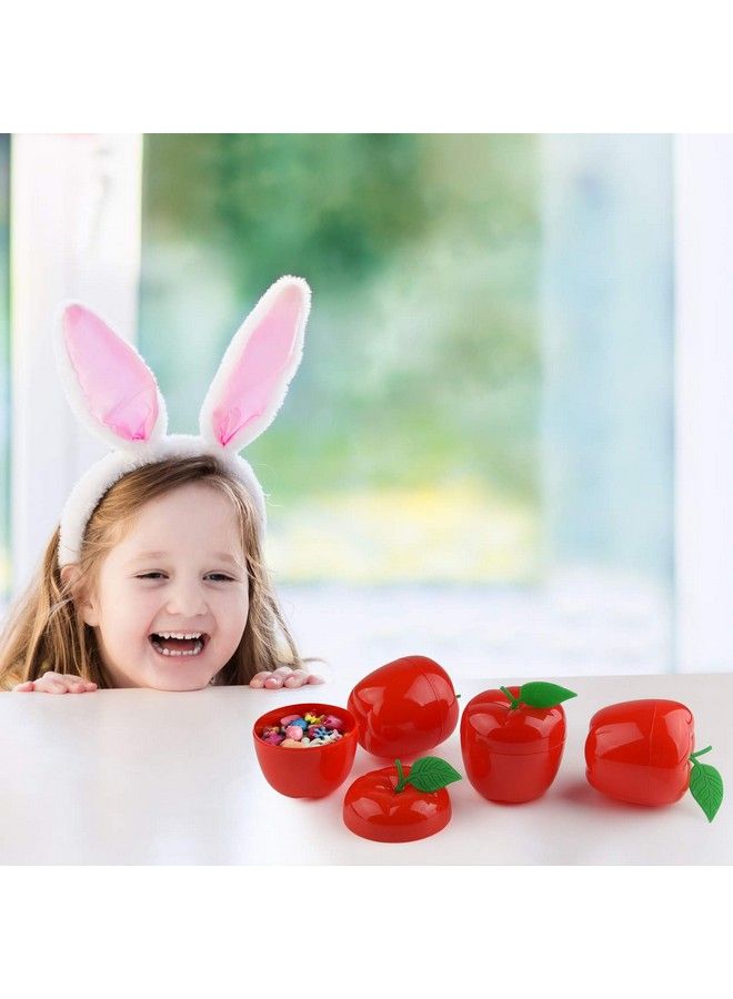 FEPITO 15 Pack Red Apple Favor Container Toy Filled Bobbing Apples Back To School Teacher Appreciation Red Apple Gift Set - Image 5