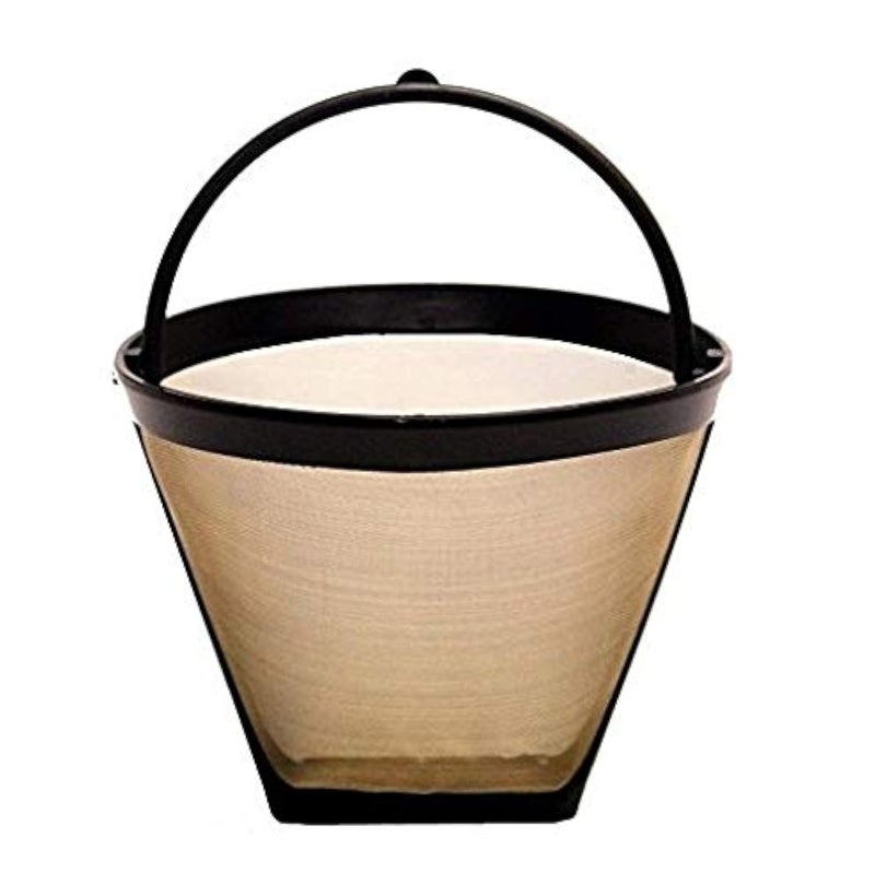 GoldTone Reusable Cup No.2 Cone Coffee Filter Permanent Coffee Plastic Filter- Size 4 - Image 1