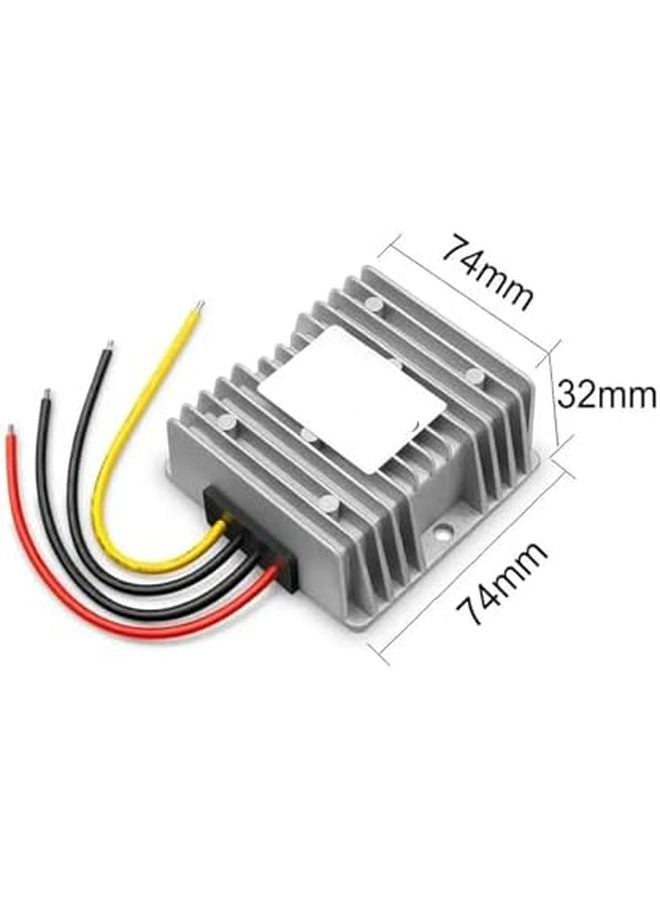 36 فولت 48 فولت إلى 24 فولت محول خافض منظم جهد التيار المستمر أزرق - Image 4
