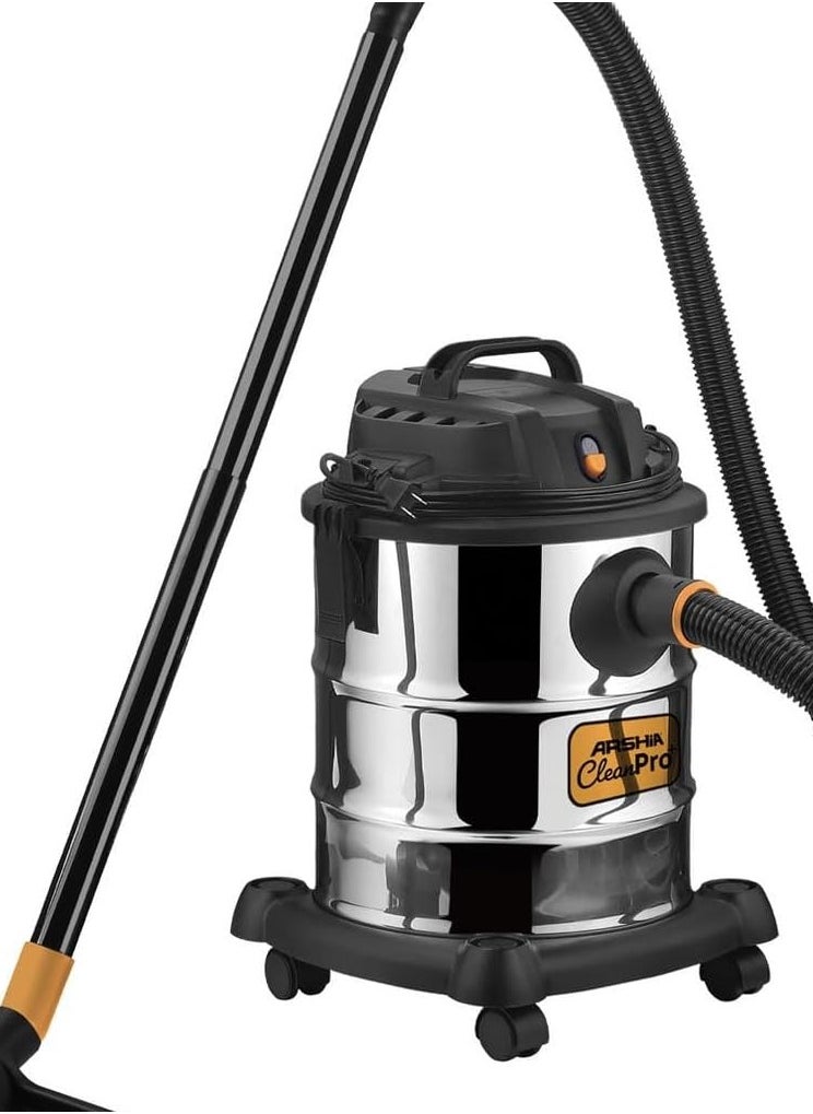Arshia Arshia Wet and Dry Vacuum Cleaner 25L, VC278-3415  - Image 2