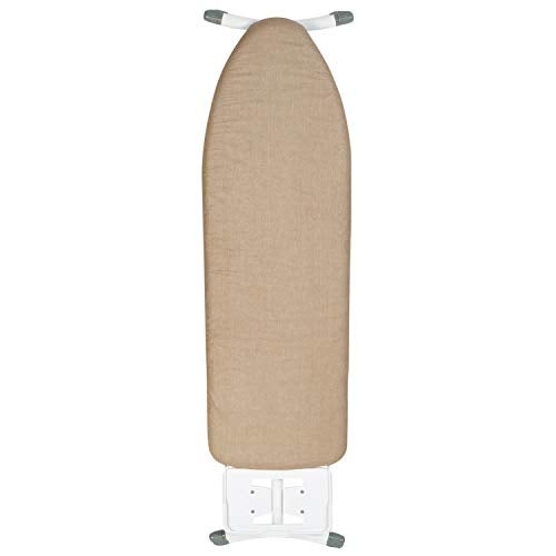 Simplify Scorch Resistant Silicone Coated Ironing Board Padded Cover with Elastic Edges and Strap 15 x 54 1 Pack Gold - Image 1