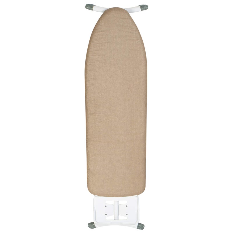 Simplify Scorch Resistant Silicone Coated Ironing Board Padded Cover with Elastic Edges and Strap 15 x 54 1 Pack Gold - Image 2