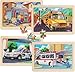 MAX JHQIQU Puzzles for Kids Ages 46 4 Packs 24 Piece Wooden Jigsaw Puzzle for Toddlers 58 Preschool Educational Puzzle Boards Toys Gifts for 4 5 6 7 8 Girls Boys - Image 4