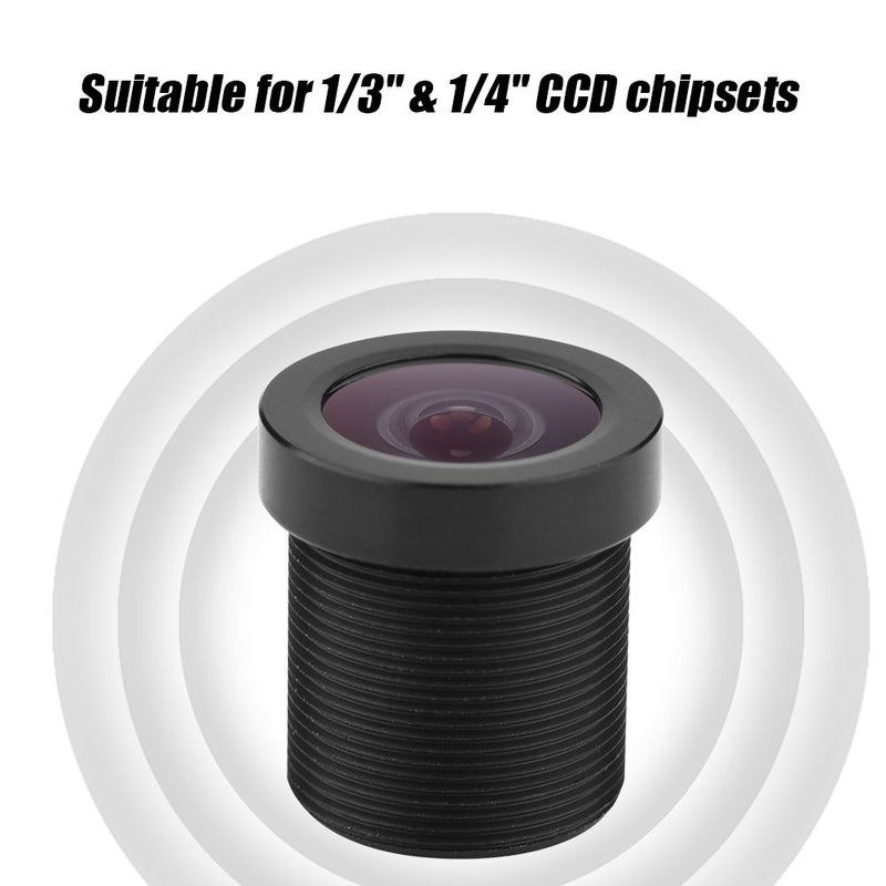 Oumij 1.8mm 170 Wide Angle Lens, 1MP IR Board Lens for 1/3" & 1/4" CCD Security CCTV Camera, Standard, Plastic Construction, C Mount, Fixed Focus, Default - Image 3