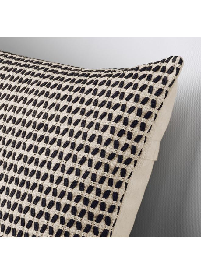 erorex Cushion Cover, Beige/Black, 50X50 Cm - Image 3