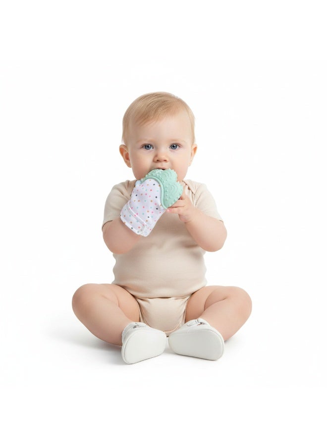 Bambimici Baby Silicone Teething Mitten - Image 1