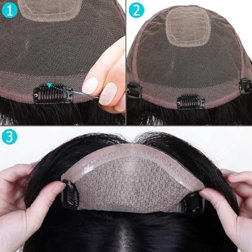 INSIME Dupatta Clips for brides dupatta pin | Hair wig clips for Women Men Hair extensions clip | Dupatta pins for tucking dupatta on head | Bridal dupatta setting clip Chunni dupatta grip clips - Image 4