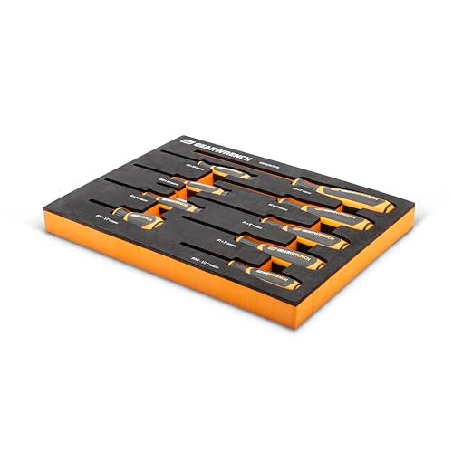 GearWrench مجموعة مفكات فيليبس مزدوجة المواد من جير وrench 9 قطع في صينية تخزين فوم - GWMSSCRPH - Image 3